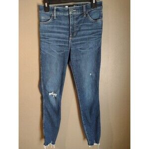 Kut From The Kloth Jeans Women 0 High Rise Fab Ab Donna Ankle Skinny Blue Denim